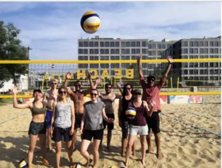 Beachvolleyball-Camp in Berlin