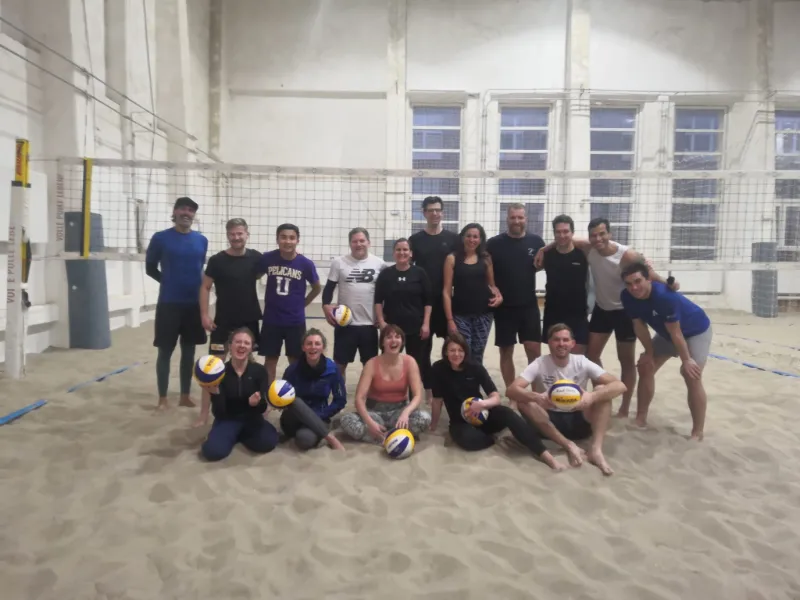 Gruppenfoto nach einer Trainingseinheit
